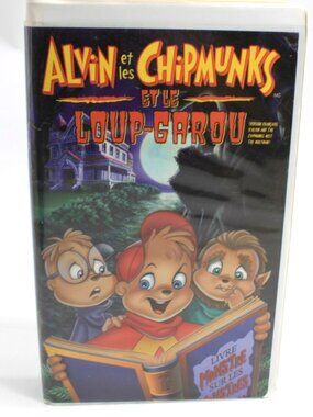 Alvin Et Les Chipmunks - Et Le Loup-Garou (VHS)(French) Tested